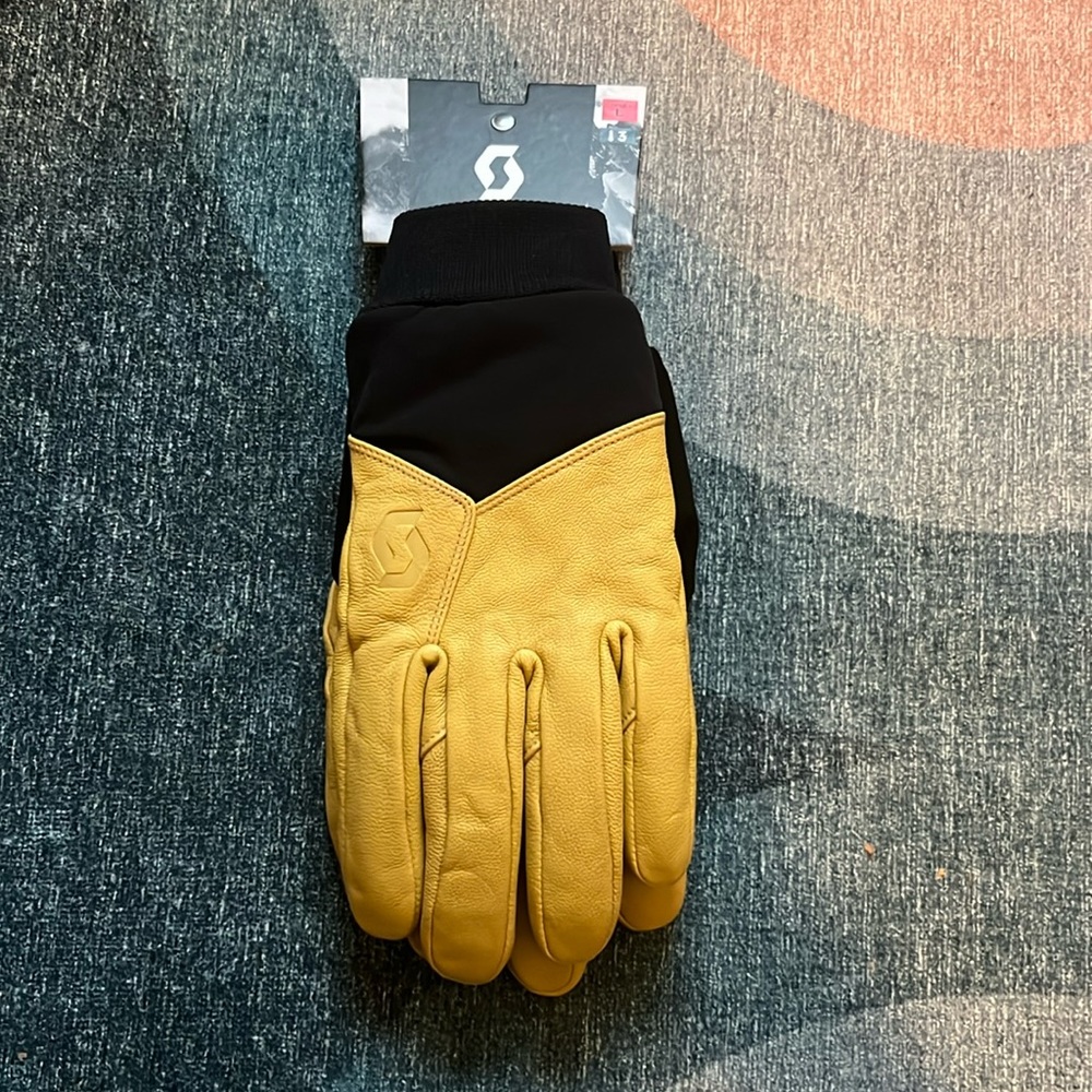 Scott Explorair Work Gloves, Black, sz L